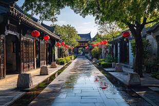 古街庭院