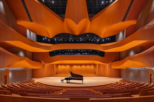 现代化多功能校园剧场