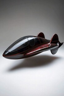 高速气动悬浮列车模型