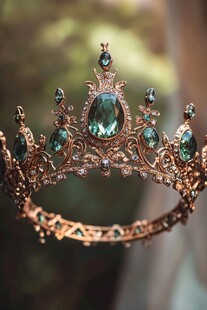 宝石头冠