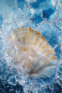 温馨海洋贝壳