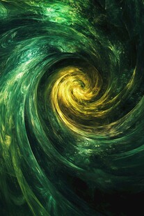 漩涡星系装饰画