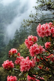 春雨杜鹃