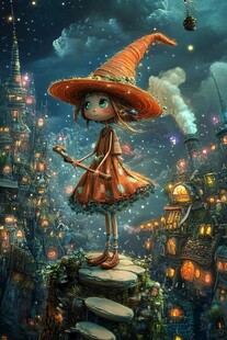 梦幻世界里的姑娘