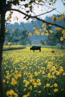 画意油菜