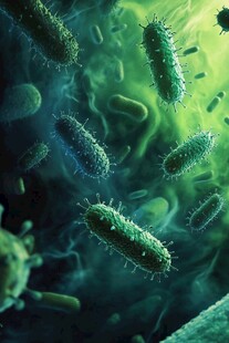细菌繁殖背景素材