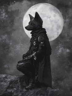 身穿宇航服的猫