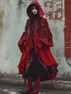 红黑炫酷暗黑秀场风