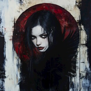 数字油画插画设计