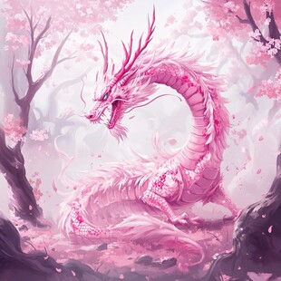 板绘龙