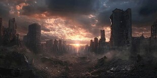 世界末日混乱场景