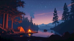 旅行夜营