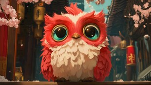 猫头鹰临摹