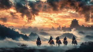 影视基地平流雾