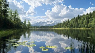 高清宽幅山水风光