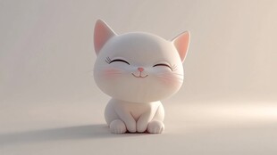 3d卡通猫咪