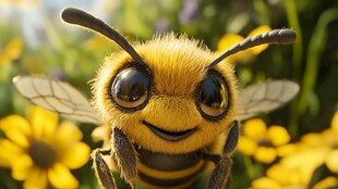 小蜜蜂动漫素材