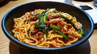 经典牛肉乌冬面拌饭