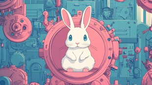 科技兔形象设计