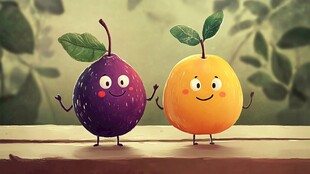 水果ip吉祥物设计