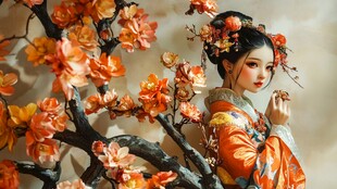 婉凝面塑