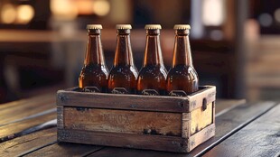 饮料板条箱啤酒