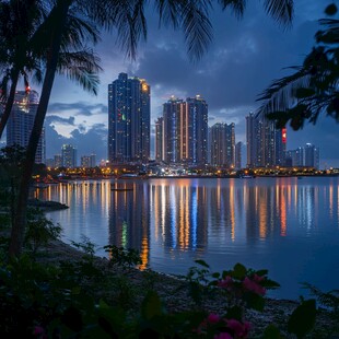 陵水夜景