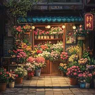 花街店铺