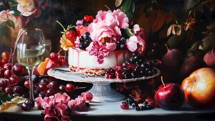 逼真的食物艺术