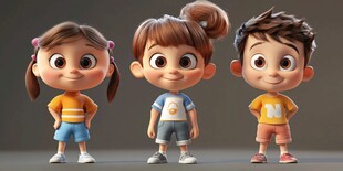 3d卡通人物