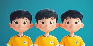 男孩ip形象