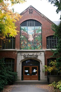 普林斯顿大学手绘装饰