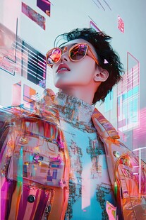 赛博朋克潮流人物
