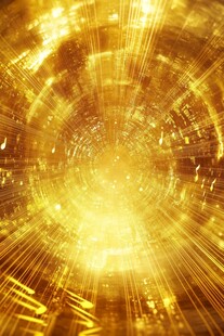 金色无限科技背景