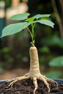 发财树嫩芽