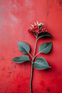 花朵鲜花红色花