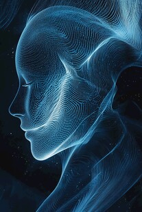 人工智能vr海报背景