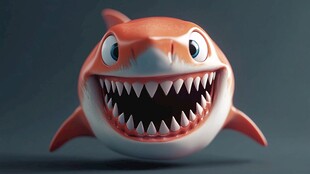 鲨鱼动画形象