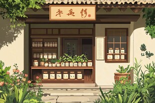 凉茶店铺