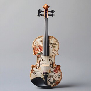 小提琴3d效果图