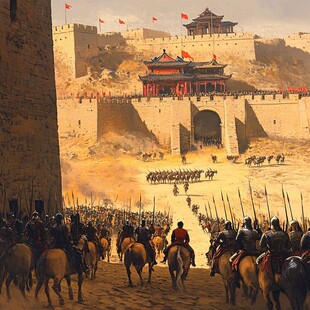 古城门复原场景