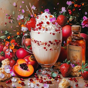 逼真的食物艺术