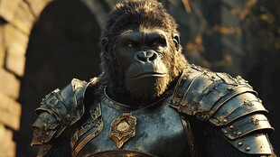 霸气大猩猩形象