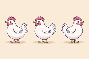 家禽养殖卡通形象