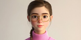 写实人物插画