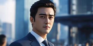 白领上班族精英领袖