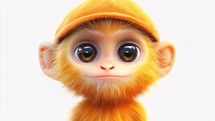 金丝猴卡通ip设计