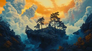 3d云海山脉