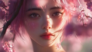 板绘人像