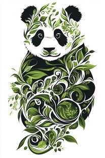大熊猫图案